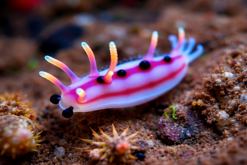 Vibrant-nudibranch-with-glowing-cerata-1024x683 “सुंदर रेनबो सी स्लग: प्रकृति के सबसे रंगीन अजूबे के बारे में 15 दिलचस्प तथ्य”