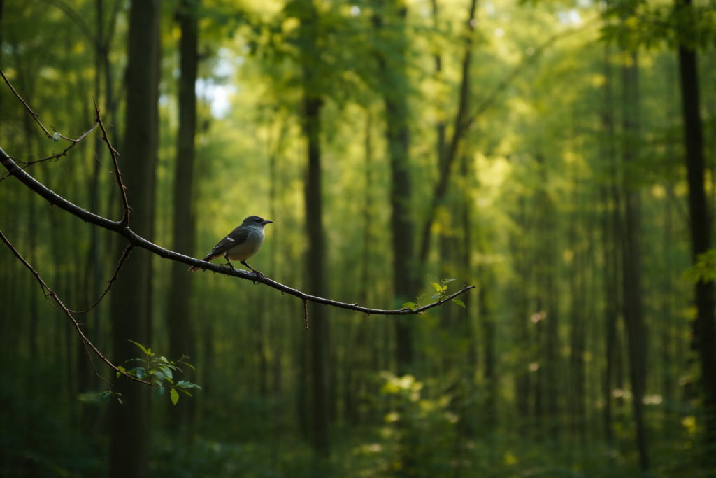 Songbird-perched-in-morning-light-1024x683 चैफिंच पक्षी: 12 रोचक तथ्य, निवास स्थान, व्यवहार और संपूर्ण देखभाल गाइड