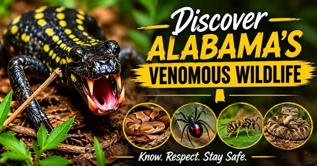 Discover Alabama’s Venomous Wildlife